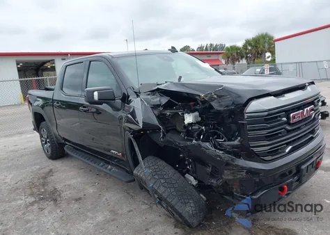 2023 GMC Sierra 1500 4Wd Short Box At4 z USA, uszkodzony, nr VIN 1GTUUEEL6PZ328812